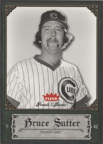 2006 Fleer Greats of the Game - Bruce Sutter #17