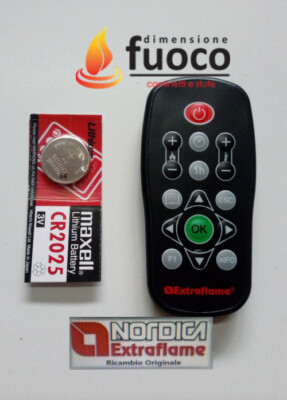 TELECOMANDO MULTIFUNZIONE NORDICA EXTRAFLAME PER COMFORT P70 E H49 - 002272591- 