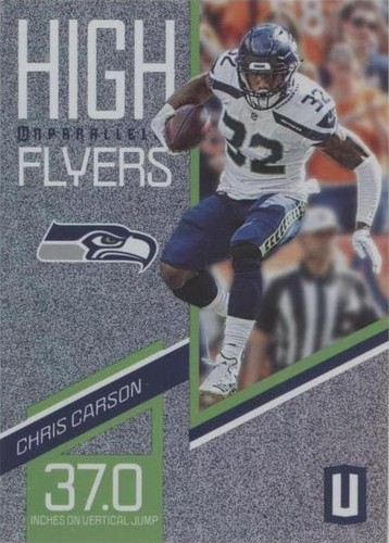 2019 Panini Unparalleled Chris Carson #HF-CC