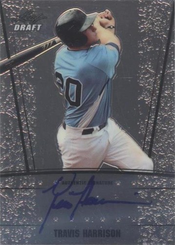 2011 Leaf Metal Draft - Travis Harrison #AU-TH1