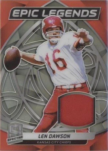 2019 Panini Spectra Len Dawson #ELM-11