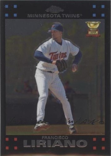 2007 Topps Chrome - Francisco Liriano #185