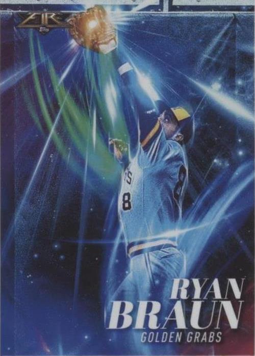 2017 Topps Fire - Ryan Braun #GG-6