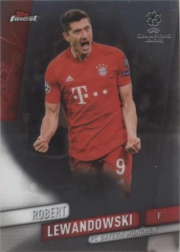 2019-20 Topps Finest UCL Robert Lewandowski #58