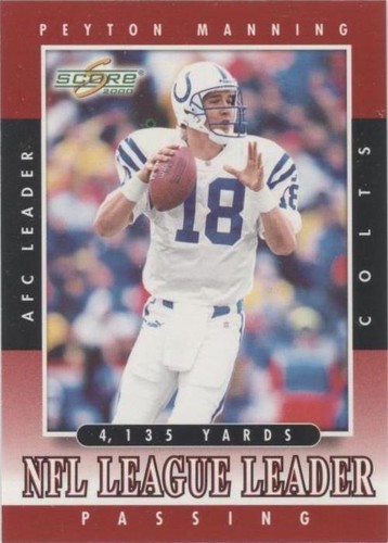 2000 Score Peyton Manning #258