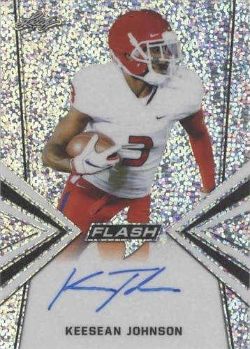2019 Leaf Flash Keesean Johnson #BA-KSJ