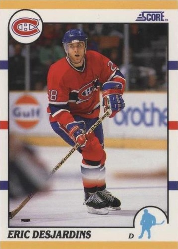 1990-91 Score Rookie & Traded - Eric Desjardins #58T