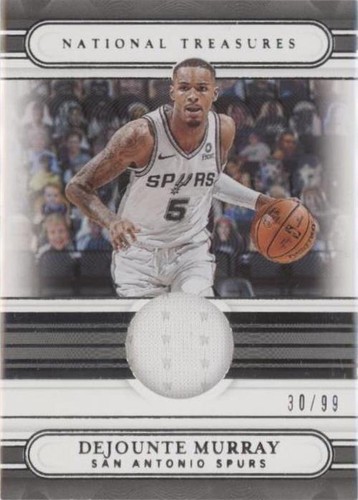 2020-21 Panini National Treasures - Dejounte Murray #JT-DJM