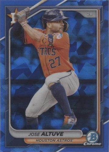 2024 Bowman Chrome Sapphire Edition - Jose Altuve #57