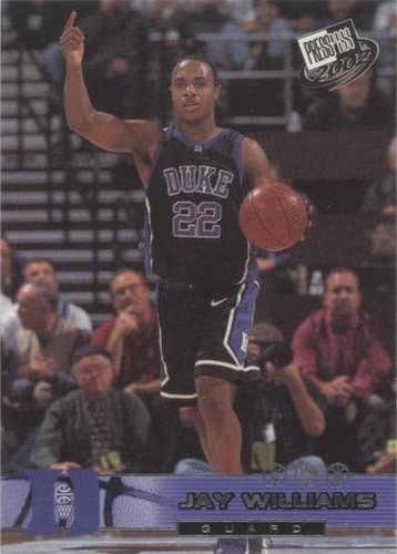 2002 Press Pass - Jay Williams #31