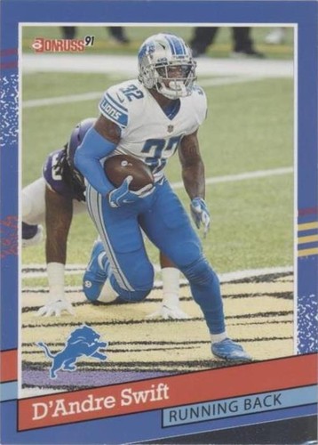 2021 Panini Donruss D'Andre Swift #91-9