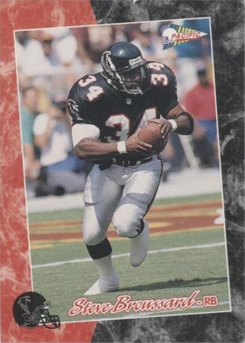 1993 Pacific Steve Broussard #169