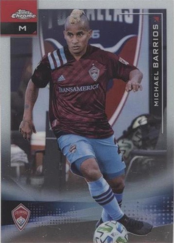 2021 Topps Chrome MLS Michael Barrios #11