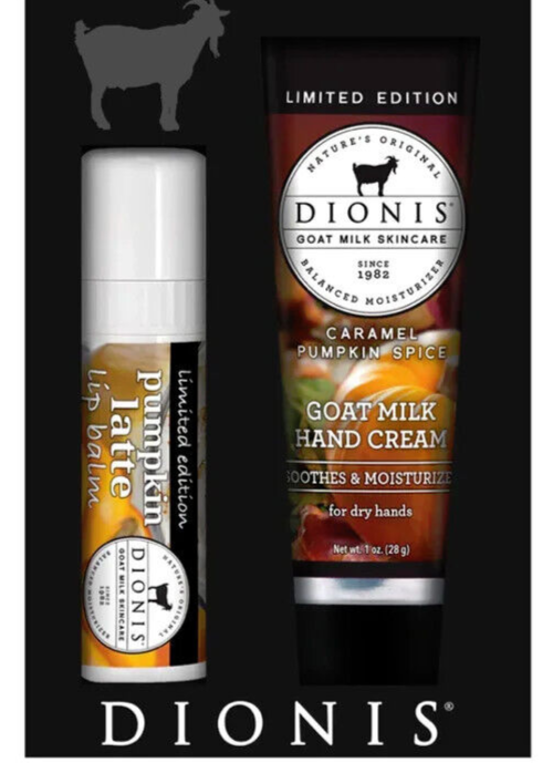 Caramel Pumpkin Spice Goat Milk Hand Cream Set Duo