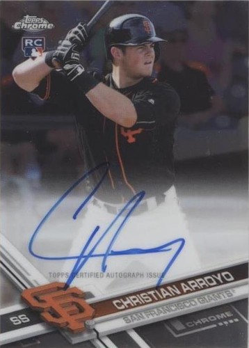 2017 Topps Chrome - Christian Arroyo #RA-CA