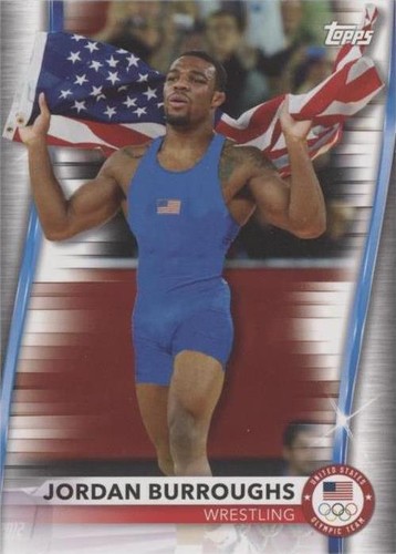 2021 Topps U.S. Olympic & Paralympic Team and Hopefuls - Jordan Burroughs #13