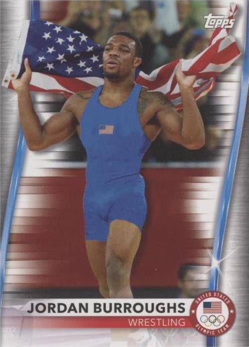 2021 Topps U.S. Olympic & Paralympic Team and Hopefuls - Jordan Burroughs #13
