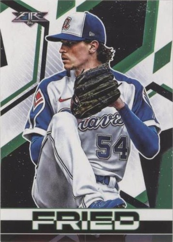 2021 Topps Fire - Max Fried #82