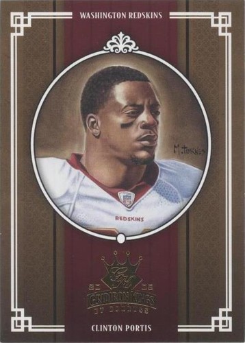 2005 Donruss Throwback Threads Clinton Portis #GK-7