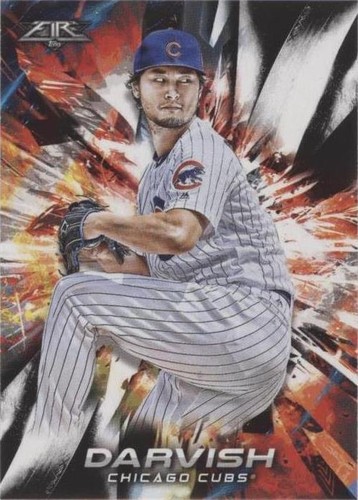 2018 Topps Fire - Yu Darvish #87