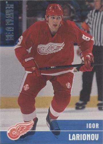 1999-00 In the Game Be A Player Memorabilia - Igor Larionov #138