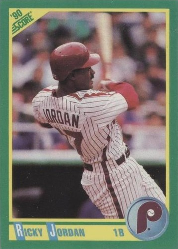 1990 Score - Ricky Jordan #16