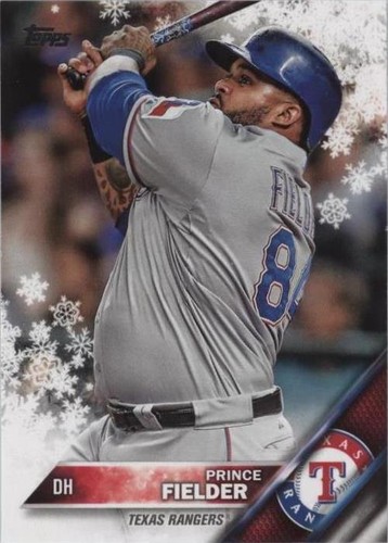 2016 Topps Holiday - Prince Fielder #HMW91