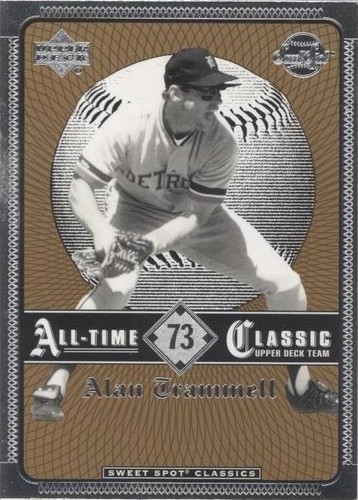 2002 Upper Deck Sweet Spot Classics - Alan Trammell #73