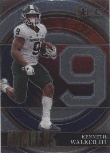 2022 Panini Score NFL Draft Kenneth Walker III Seattle Seahawks