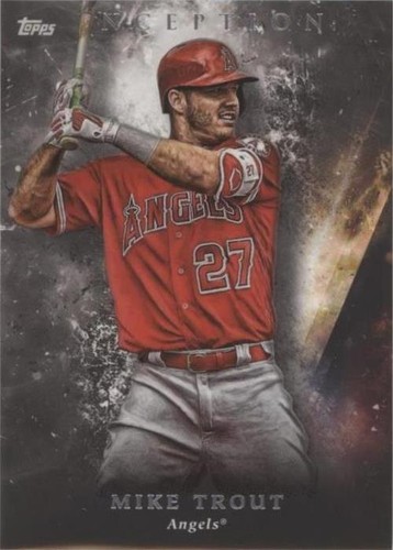 2018 Topps Inception - Mike Trout #100