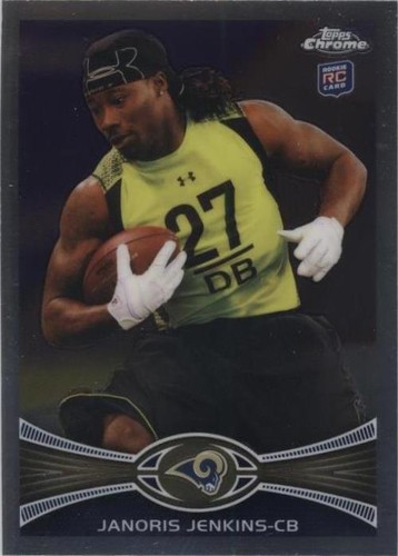 2012 Topps Chrome Janoris Jenkins #128