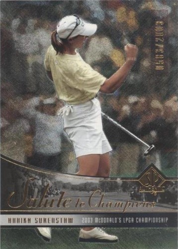 2004 SP Authentic - Annika Sörenstam #90