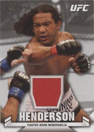 2013 Topps UFC Knockout - Benson Henderson #KR-BH