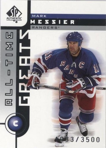 2001-02 SP Authentic - Mark Messier #103