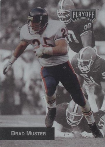1993 Playoff Brad Muster #124
