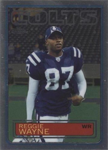 2005 Topps Chrome Reggie Wayne #TB28