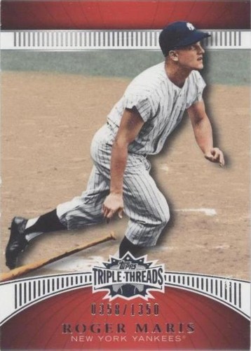 2010 Topps Triple Threads - Roger Maris #109