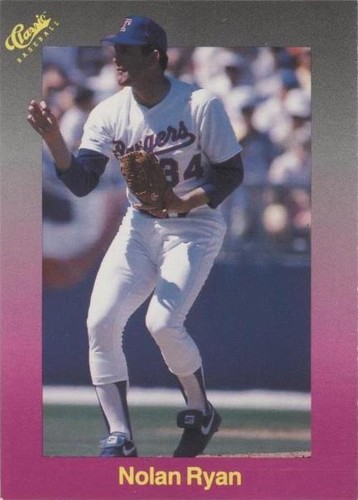 1989 Classic Update Purple Travel Edition - Nolan Ryan #164