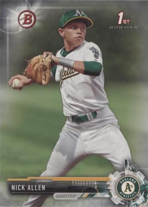 2017 Bowman Draft - Nick Allen #BD-107