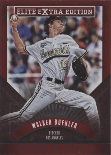 2015 Panini Elite Extra Edition - Walker Buehler #25