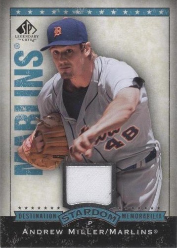 2008 SP Legendary Cuts - Andrew Miller #DS-AM