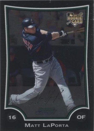 2009 Bowman Chrome - Matt LaPorta #191