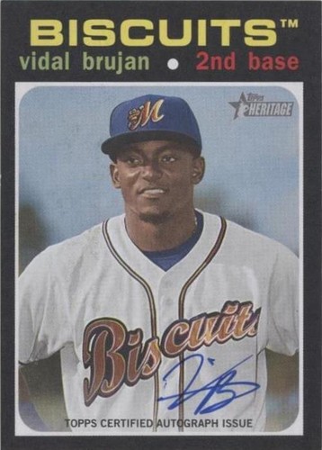 2020 Topps Heritage Minor League Edition - Vidal Brujan #ROA-VB