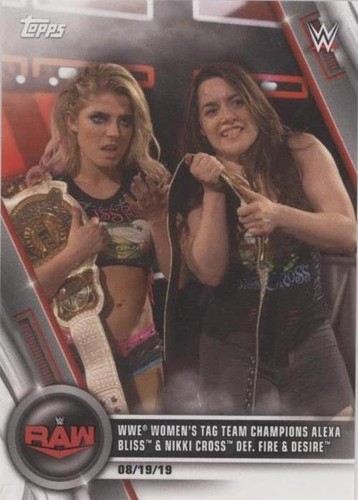 2020 Topps WWE Women's Division - Alexa Bliss Nikki Cross #69