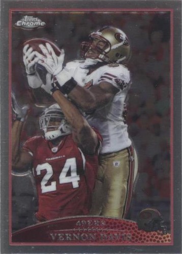 2009 Topps Chrome Vernon Davis #TC2