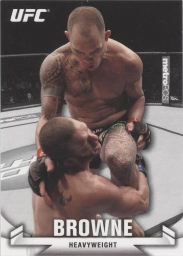 2013 Topps UFC Knockout - Travis Browne #107