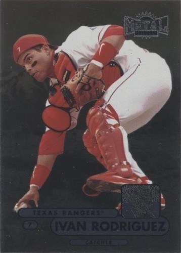 1998 Metal Universe - Ivan Rodriguez #4