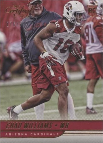 2017 Panini Certified Cuts Chad Williams #198