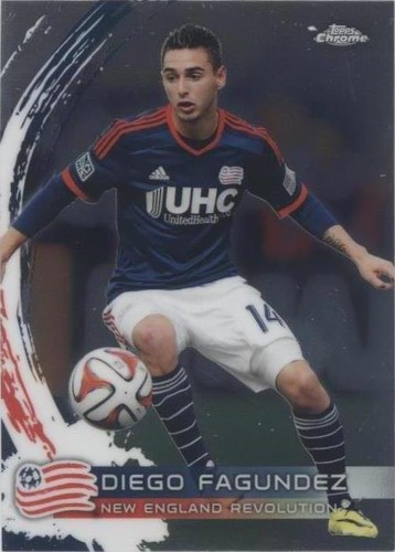 2014 Topps Chrome MLS Diego Fagundez #48
