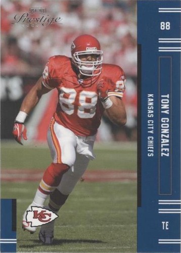 2005 Playoff Prestige Tony Gonzalez #65
